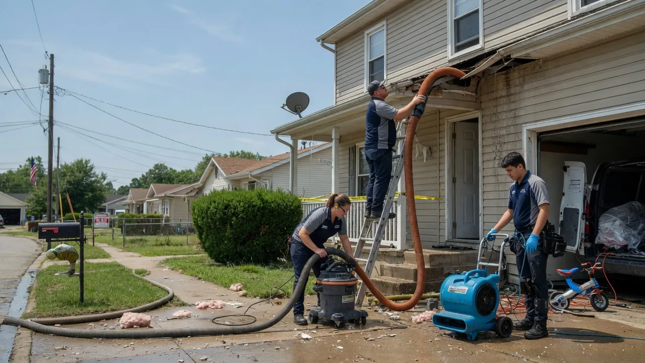 Water Damage Restoration in Albion, OK near me